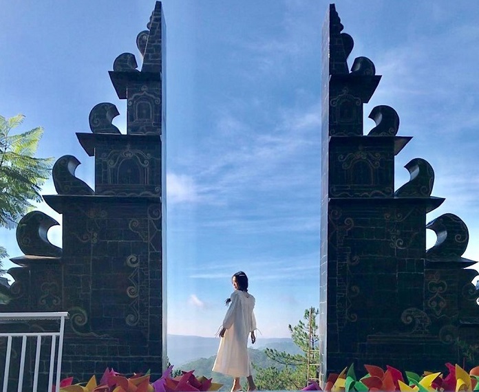 Cổng trời Bali - Green Hills là nơi bạn tạo cho mình những bức ảnh hết sức ảo diệu.