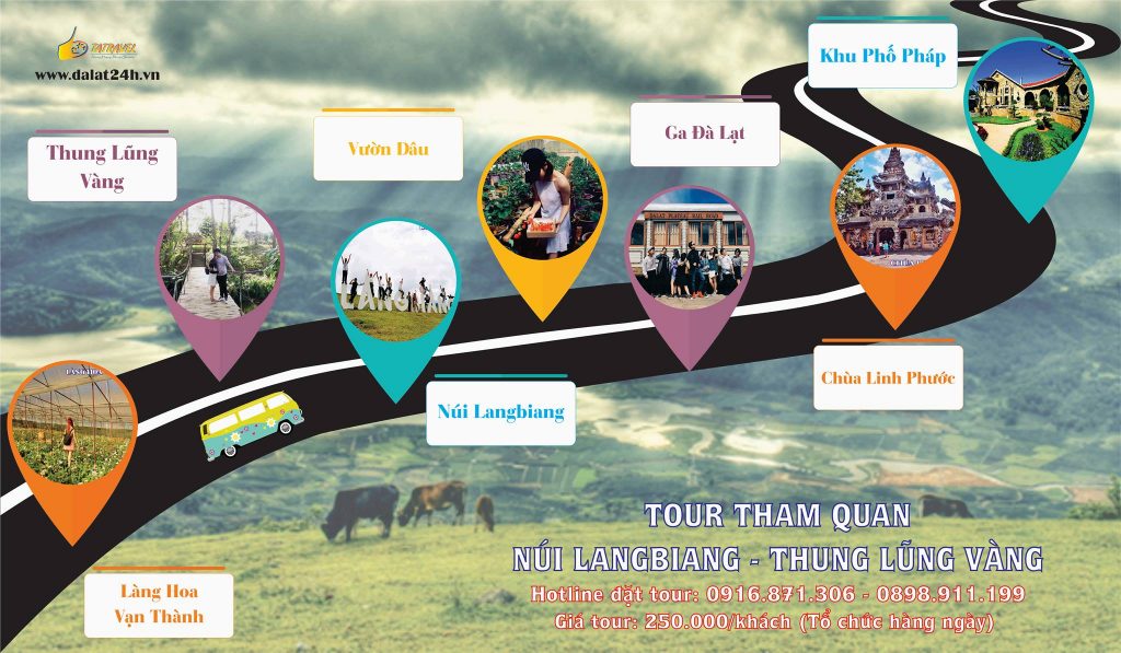 Tour Đà Lạt 1 Ngày –  Du lịch Đà Lạt 3 ngày 2 đêm cùng TA Travel