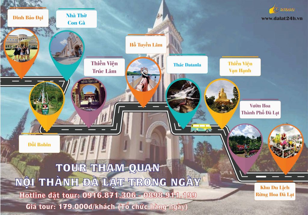 Tour Đà Lạt 1 Ngày –  Du lịch Đà Lạt 3 ngày 2 đêm cùng TA Travel