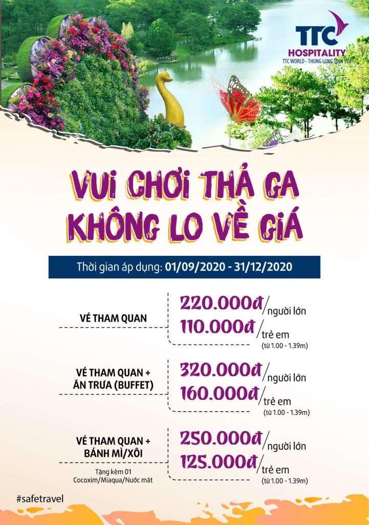 Tour Đà Lạt 1 Ngày –  Du lịch Đà Lạt 3 ngày 2 đêm cùng TA Travel